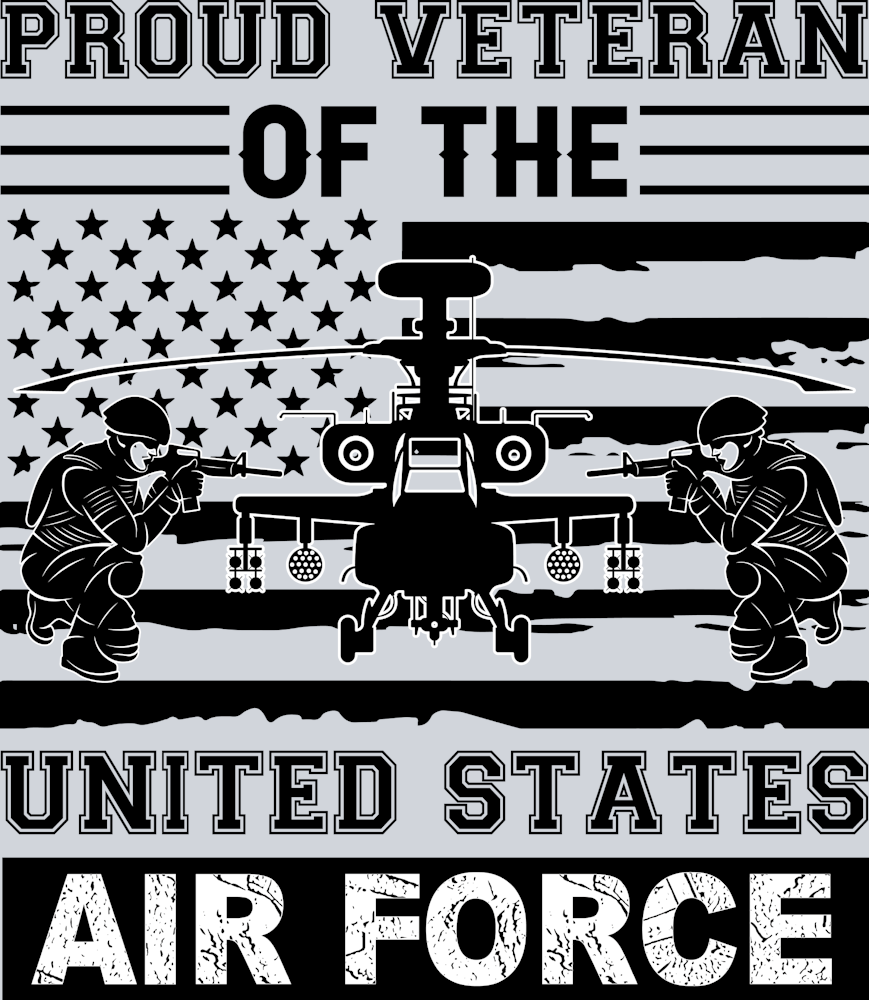 Proud Veteran Of The United States Air Force - STK05069 (DTF Transfers)