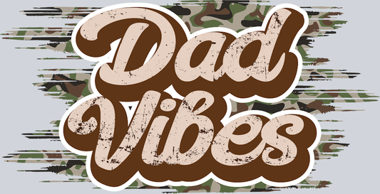 Dad Vibes - STK07056 (DTF Transfers)