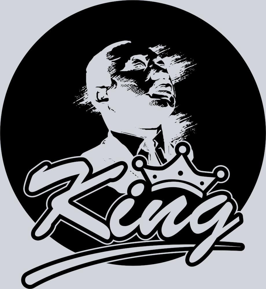 Mlk King Crown Black - STK04311 (DTF Transfers)