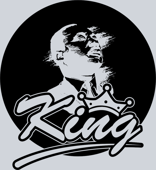 Mlk King Crown Black - STK04311 (DTF Transfers)