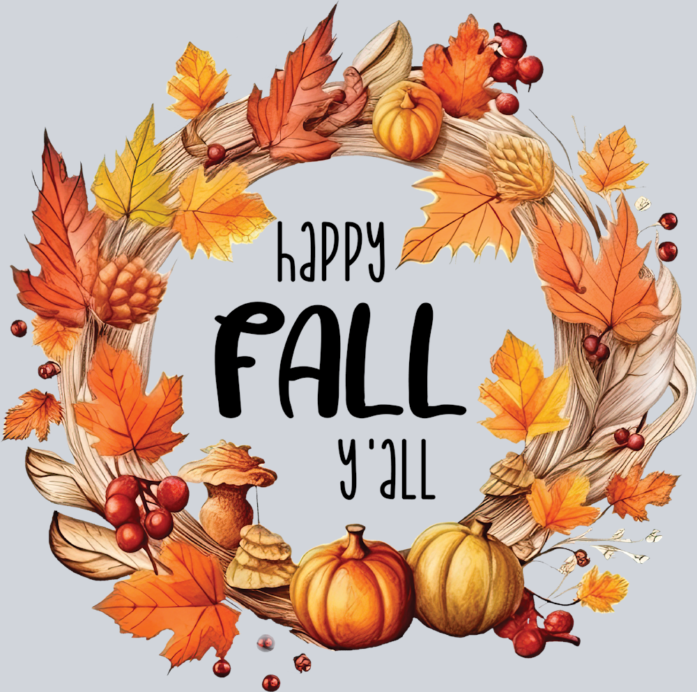 Happy Fall Yall 1 - STK07177 (DTF Transfers)