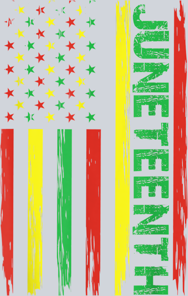Juneteenth Flag 2 - STK03382 (DTF Transfers)