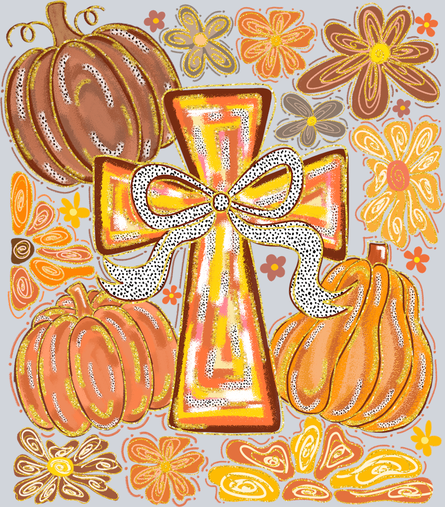 Fall Cross - STK07358 (DTF Transfers)