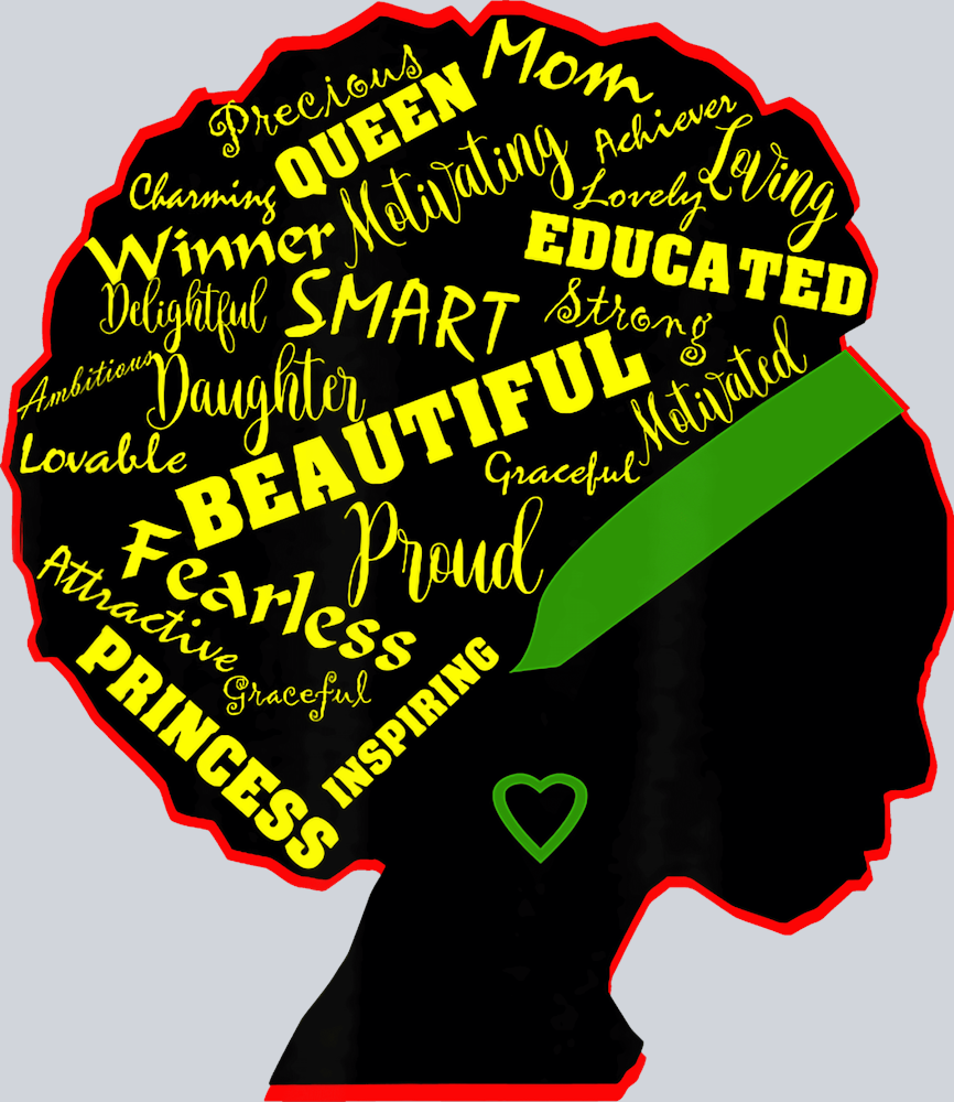 Smart Beautiful Black Women 2 - STK05559 (DTF Transfers)