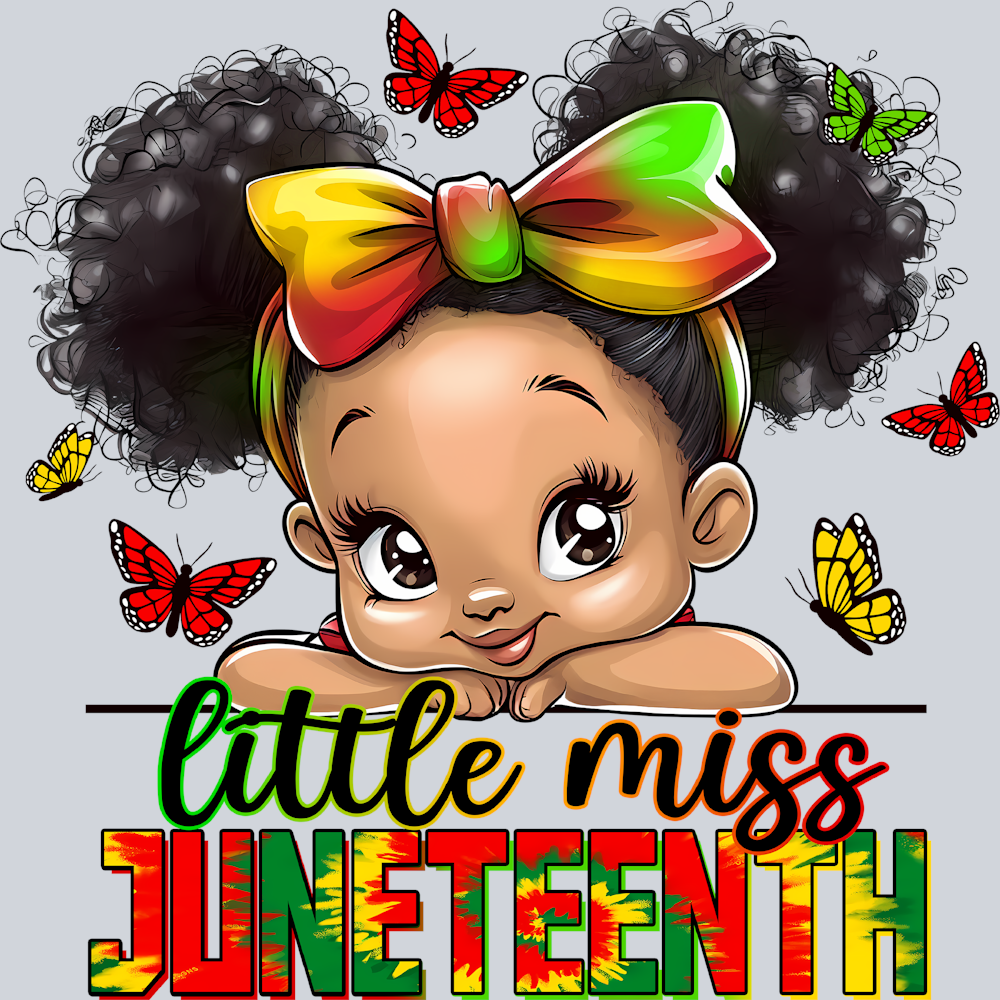 Little Miss Juneteenth - STK03636 (DTF Transfers)