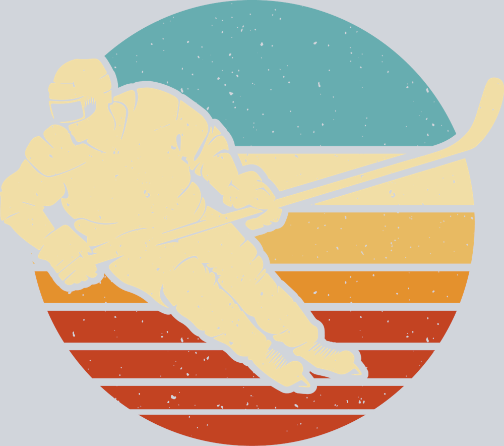 Ice Hockey Player 5 - STK03131 (DTF Transfers)