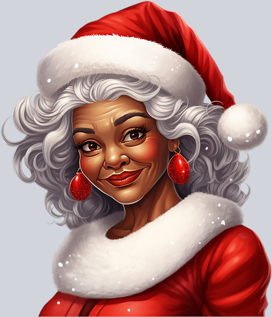 Mrs Claus 5png - STK04378 (DTF Transfers)