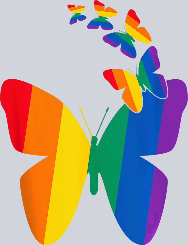 Pride Butterfly 1 - STK04981 (DTF Transfers)