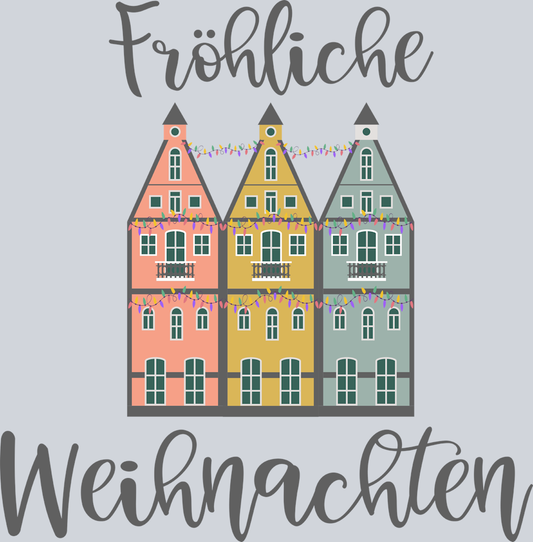 Merry Christmas Around The World 5 German - STK04233 (DTF Transfers)