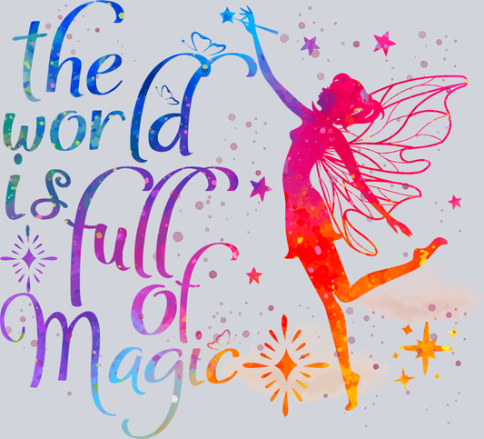 Fairy Full Of Magic - STK01881 (DTF Transfers)