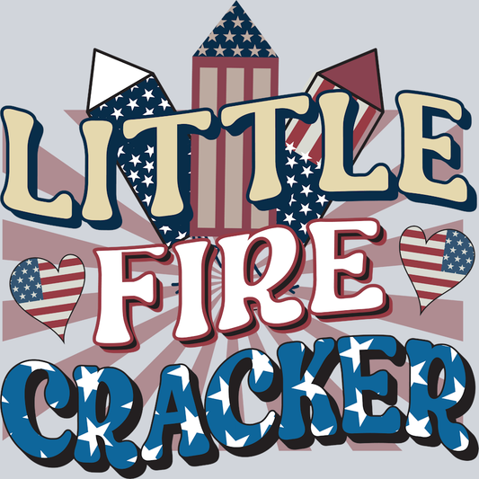 Little Fire Cracker - STK03617 (DTF Transfers)