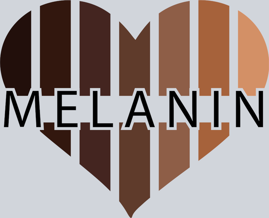 Melanin Heart Stripes - STK04170 (DTF Transfers)