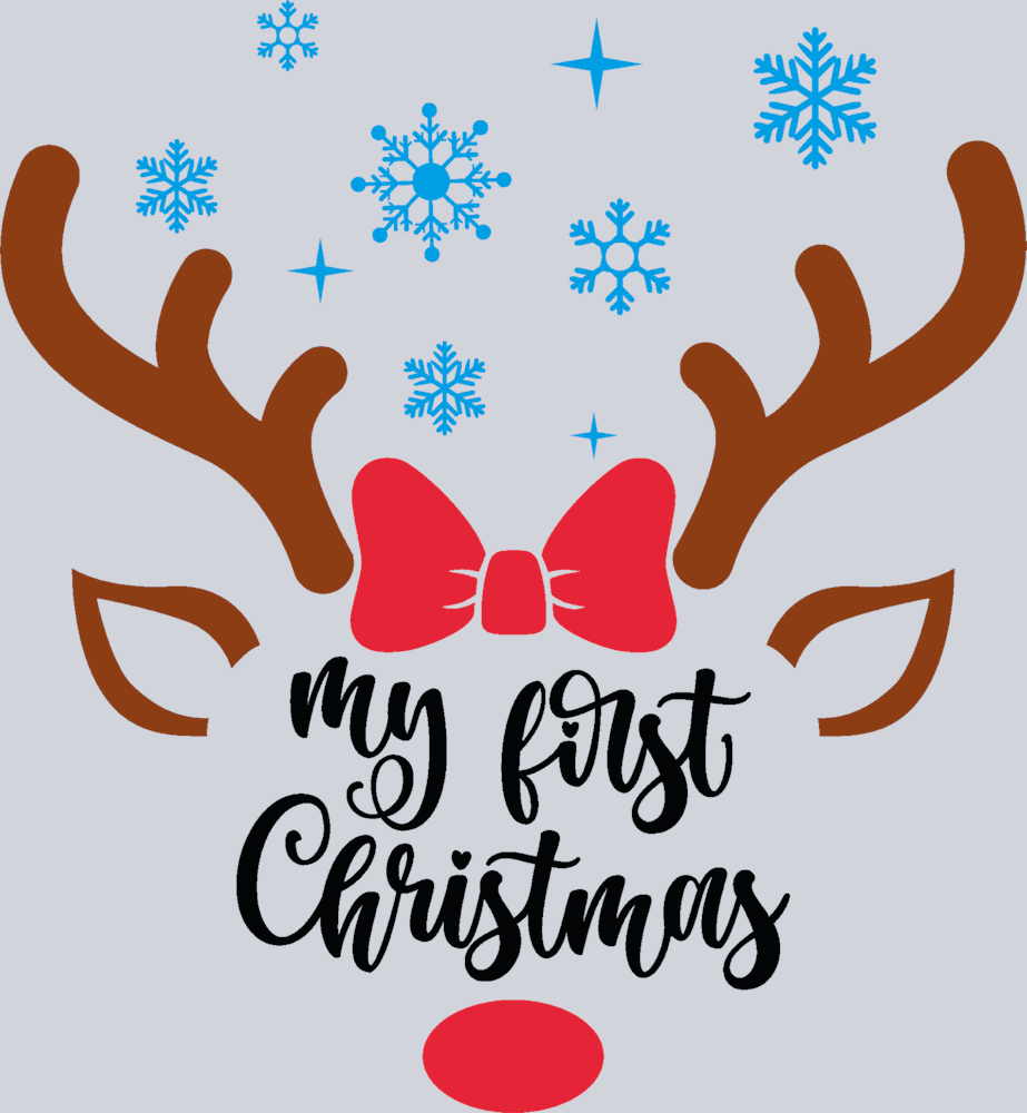 My First Christmas 4 - STK04426 (DTF Transfers)