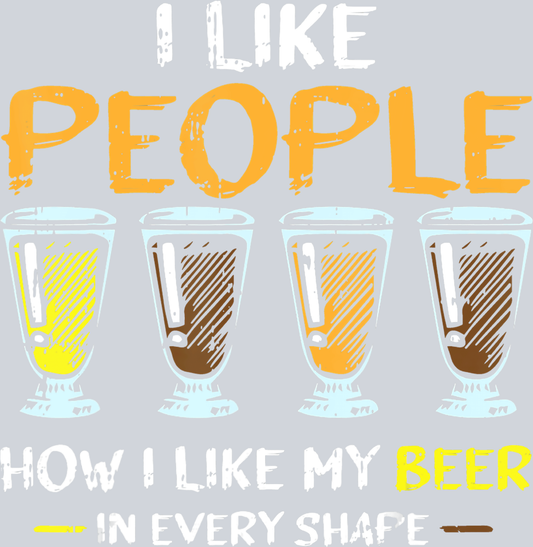 I Like People - STK02953 (DTF Transfers)