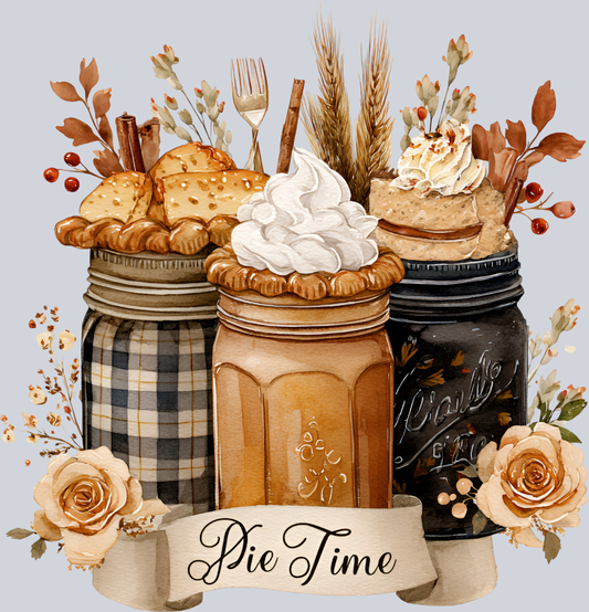 Fall Pie Time 3 - STK07374 (DTF Transfers)