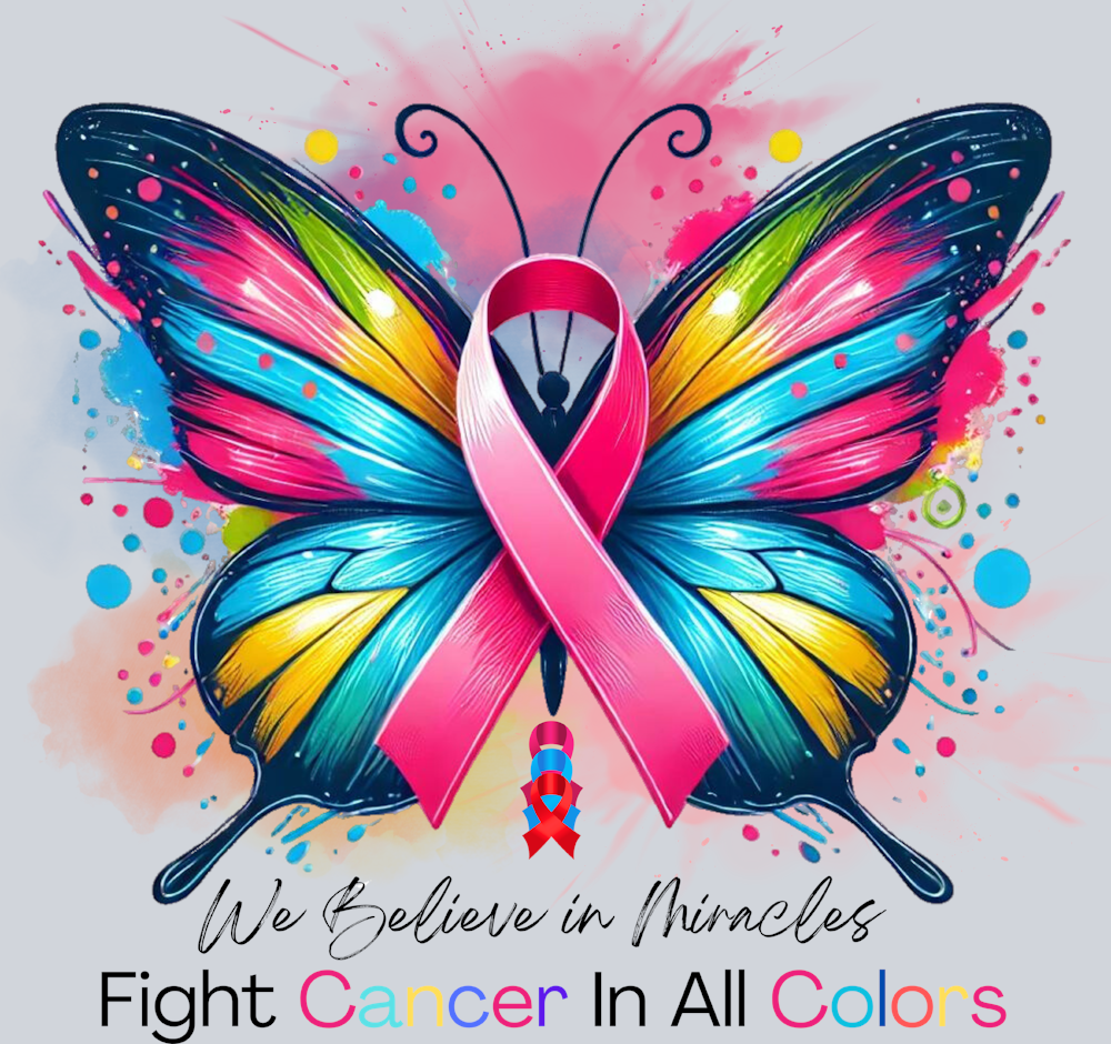 Fight Cancer In All Colors - STK02010 (DTF Transfers)