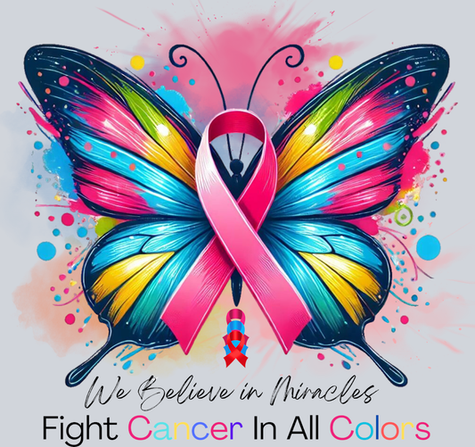 Fight Cancer In All Colors - STK02010 (DTF Transfers)
