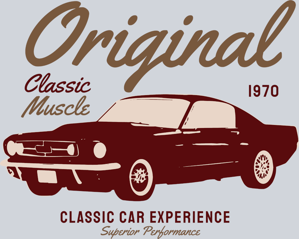 Original Classic Muscle - STK04653 (DTF Transfers)