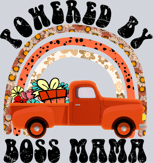 Powered By Boss Mama - STK04958 (DTF Transfers)