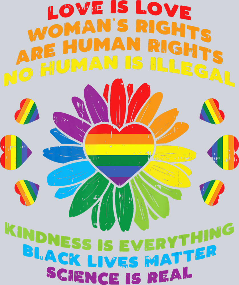 Love Is Love Womans Rights Are Human Rights - STK03754 (DTF Transfers)