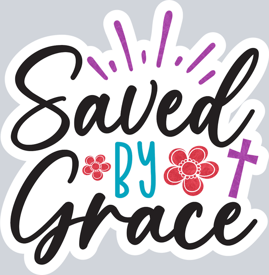Saved By Grace 2 - STK05369 (DTF Transfers)