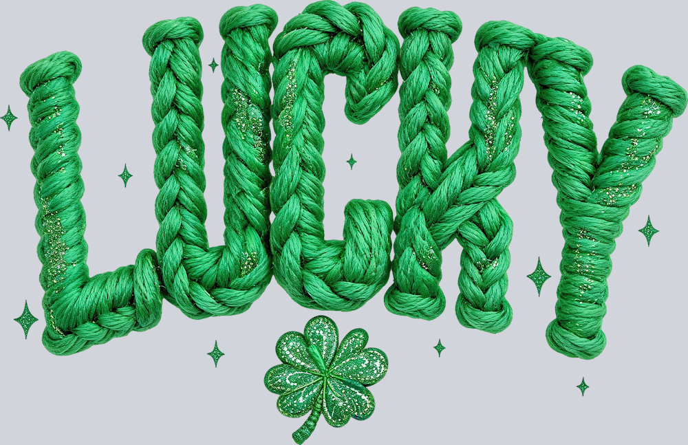 Lucky Faux Yarn - STK07757 (DTF Transfers)