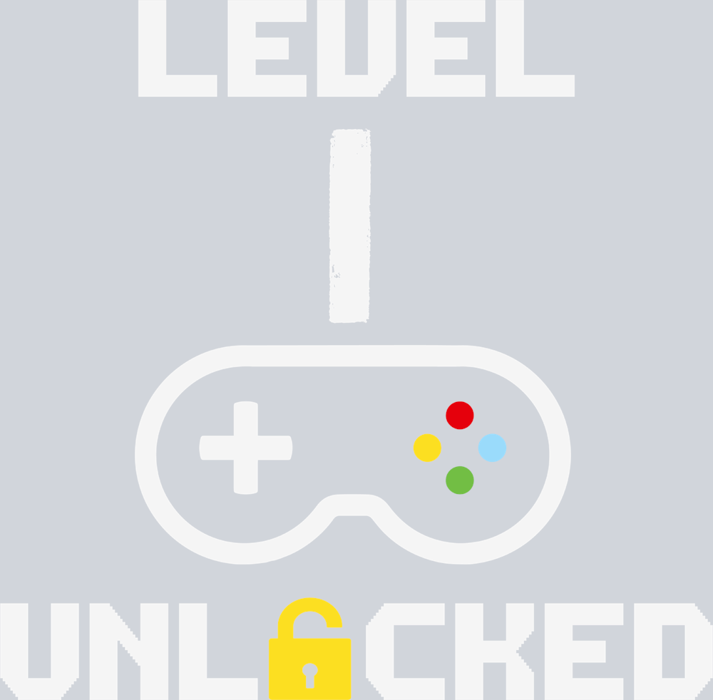 Level 1 Unlocked - STK03584 (DTF Transfers)
