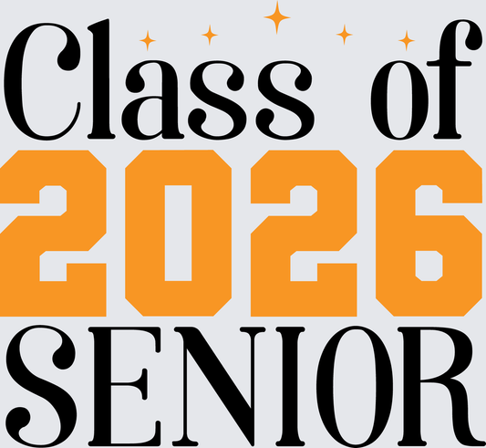 Class Of 2026 Senior - STK07712 (DTF Transfers)