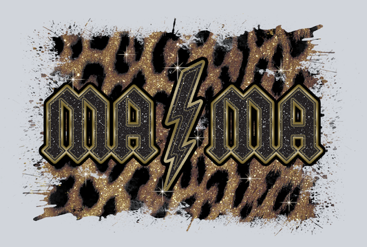 Mama Gold Lightning - STK03960 (DTF Transfers)