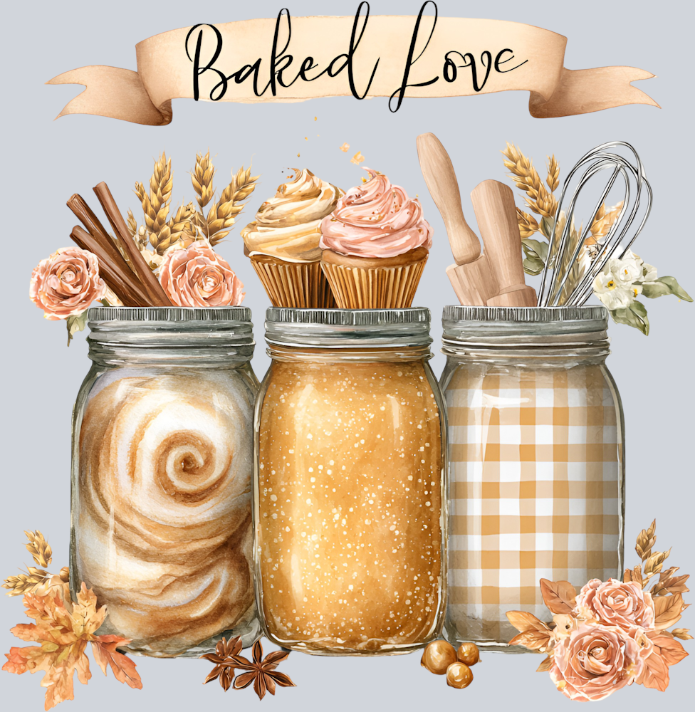 Fall Baked Love - STK07352 (DTF Transfers)