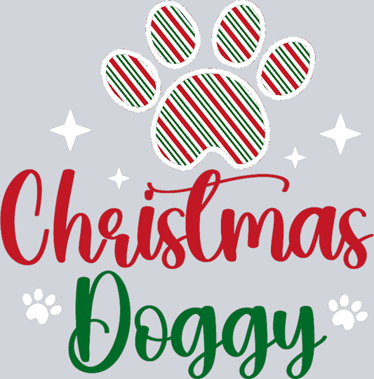 Pets Christmas Doggy - STK04832 (DTF Transfers)