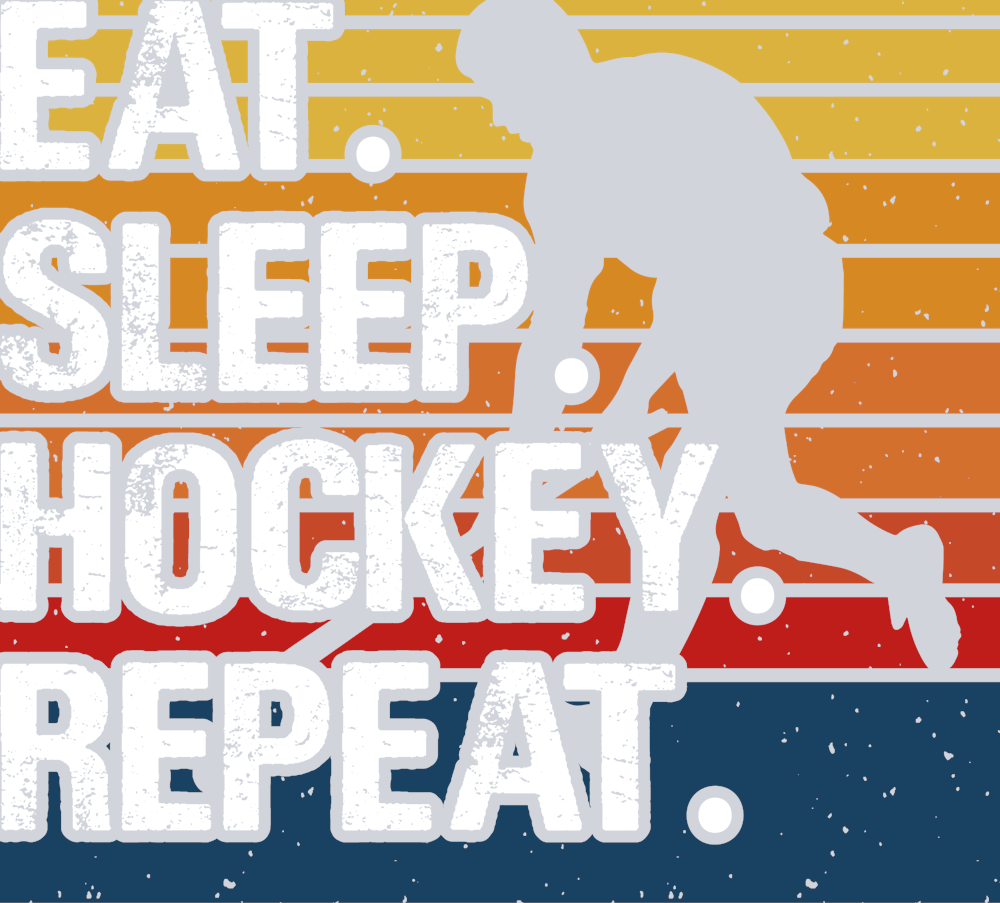 Eat Sleep Field Hockey Repeat 2 - STK01816 (DTF Transfers)