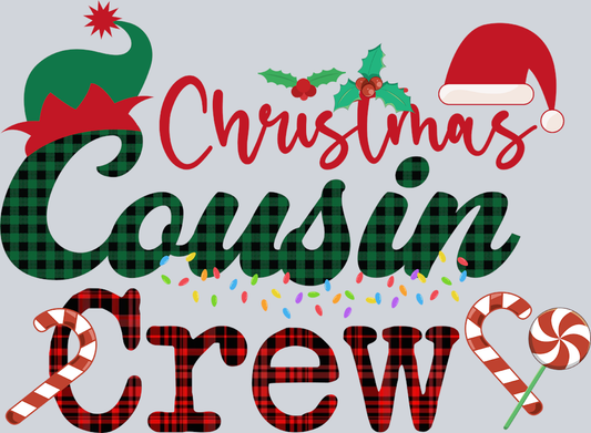 Christmas Cousin Crew - STK01300 (DTF Transfers)