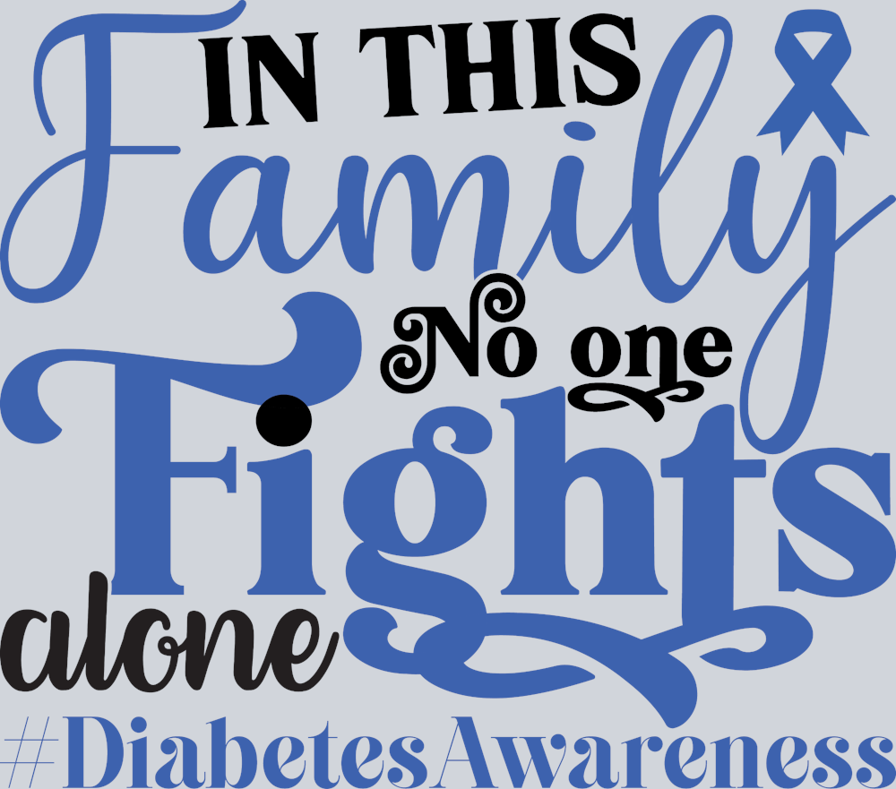 Diabetes In This Family - STK01637 (DTF Transfers)
