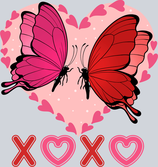 Xoxo Butterflies - STK06538 (DTF Transfers)