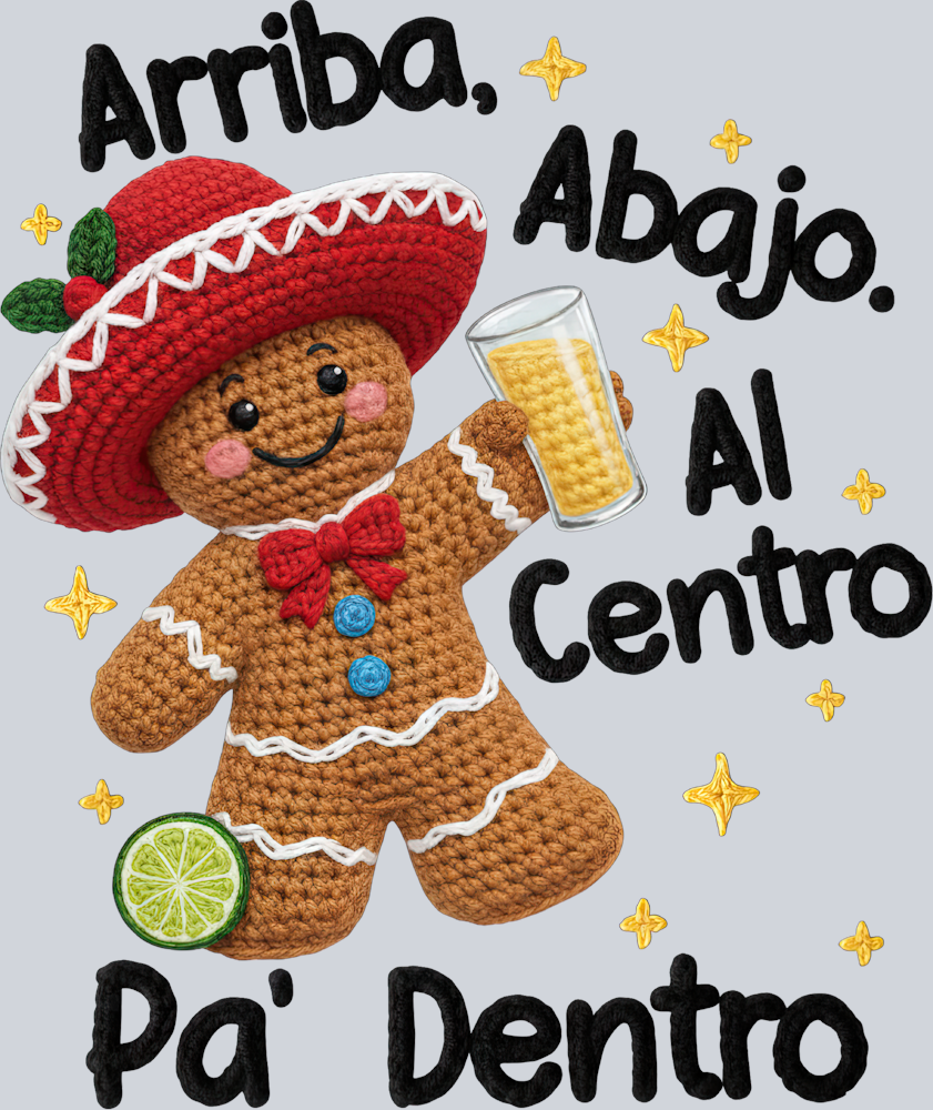 Faux Yarn Arriba Abajo Al Centro Pa Dentro - STK07480 (DTF Transfers)
