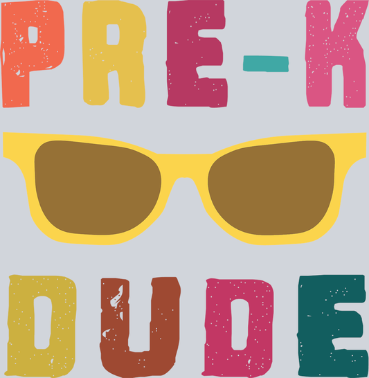 Pre K Dude - STK04965 (DTF Transfers)