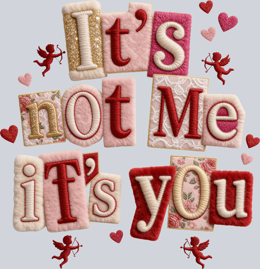 Its Not Me Its You - STK07532 (DTF Transfers)