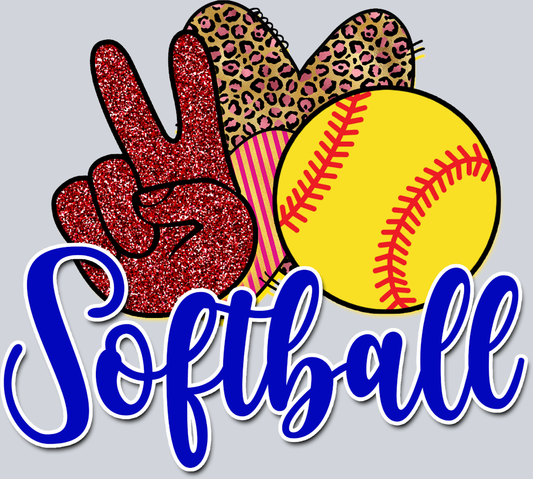 Softball - STK07341 (DTF Transfers)