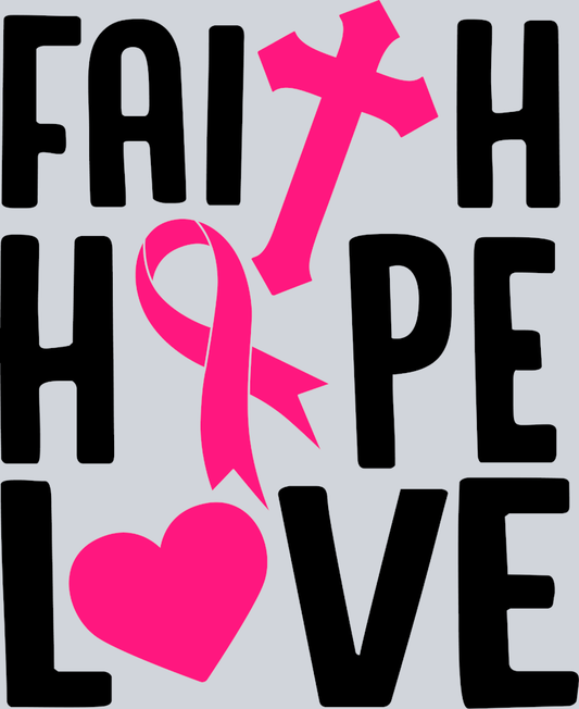 Faith Hope Love - STK01899 (DTF Transfers)