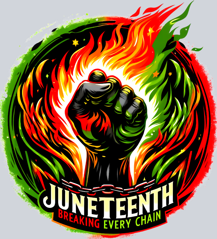Juneteenth Breaking Every Chain - STK03363 (DTF Transfers)