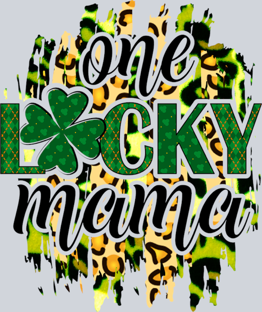 Lucky One Lucky Mama - STK03886 (DTF Transfers)