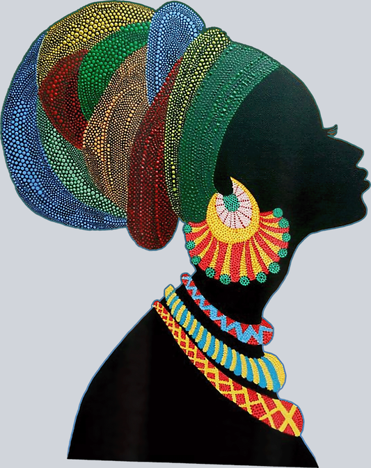 Black Women Side - STK01001 (DTF Transfers)