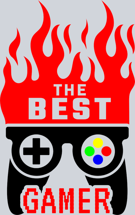 The Best Gamer - STK06953 (DTF Transfers)