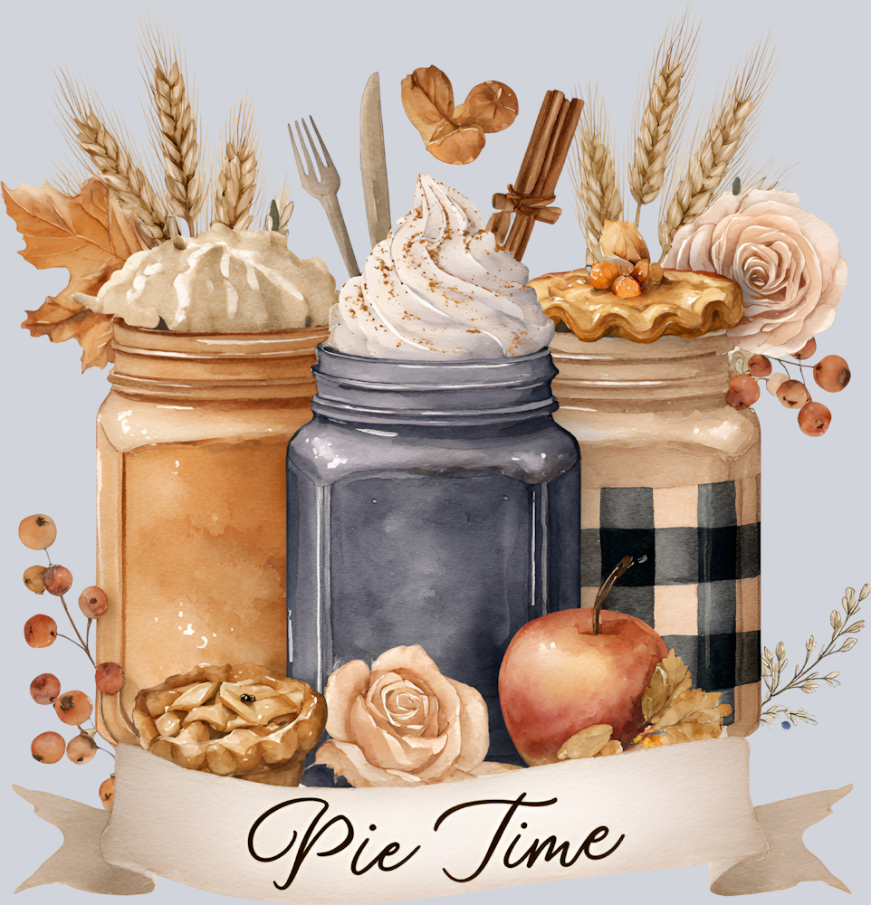 Fall Pie Time - STK07372 (DTF Transfers)