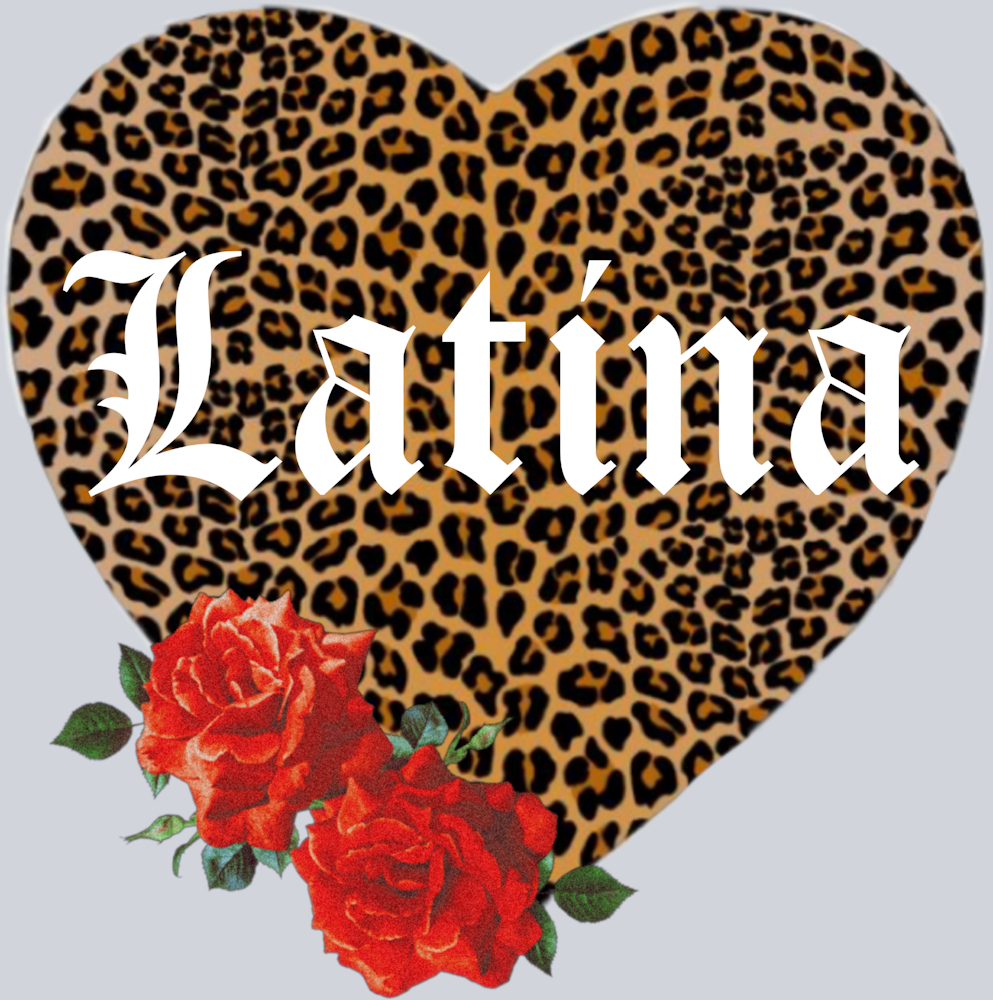 Latina Leopard Heart - STK03533 (DTF Transfers)