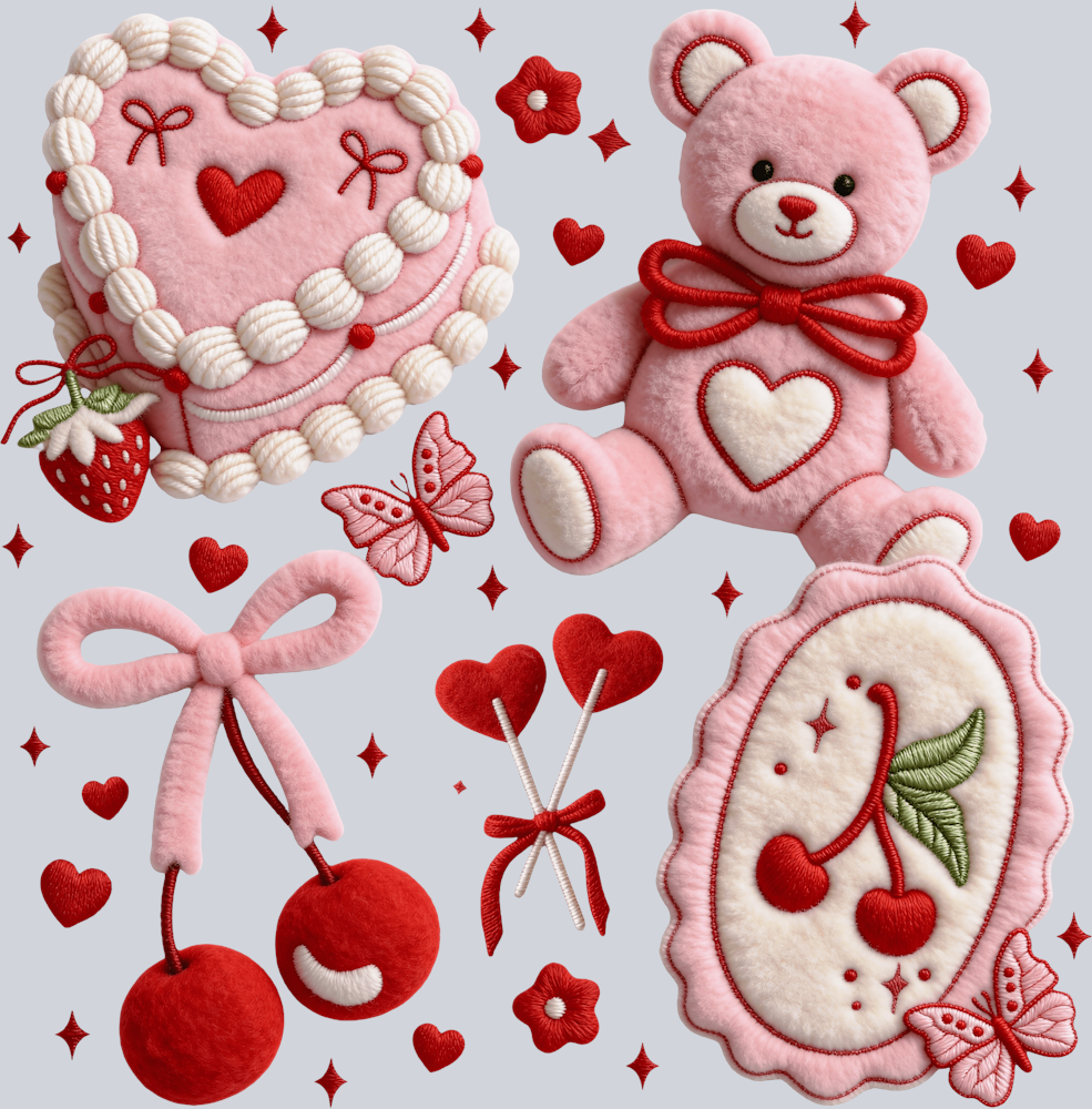 Valentine Vibes - STK07545 (DTF Transfers)