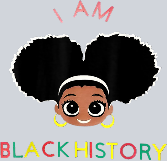 I Am Black History 2 - STK02852 (DTF Transfers)