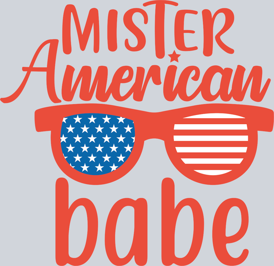 Mister American Babe - STK04298 (DTF Transfers)