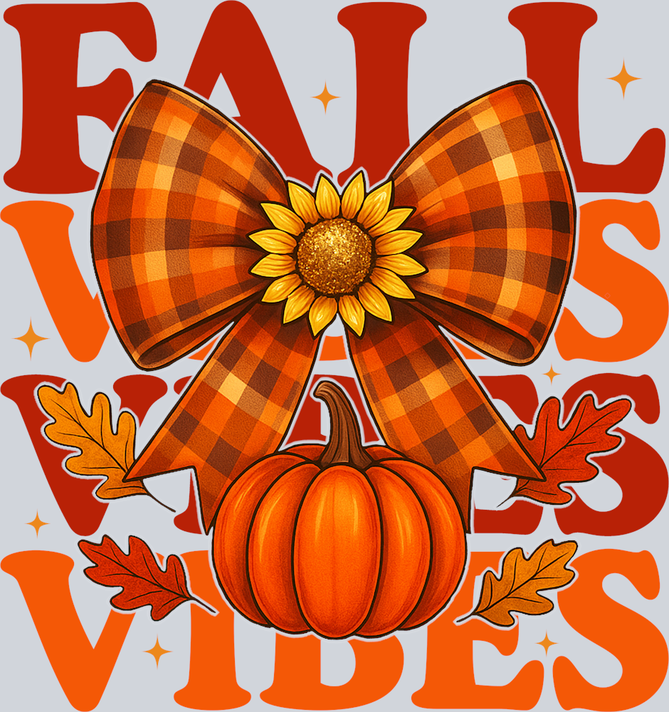 Fall Vibes Vibes Vibes - STK07382 (DTF Transfers)